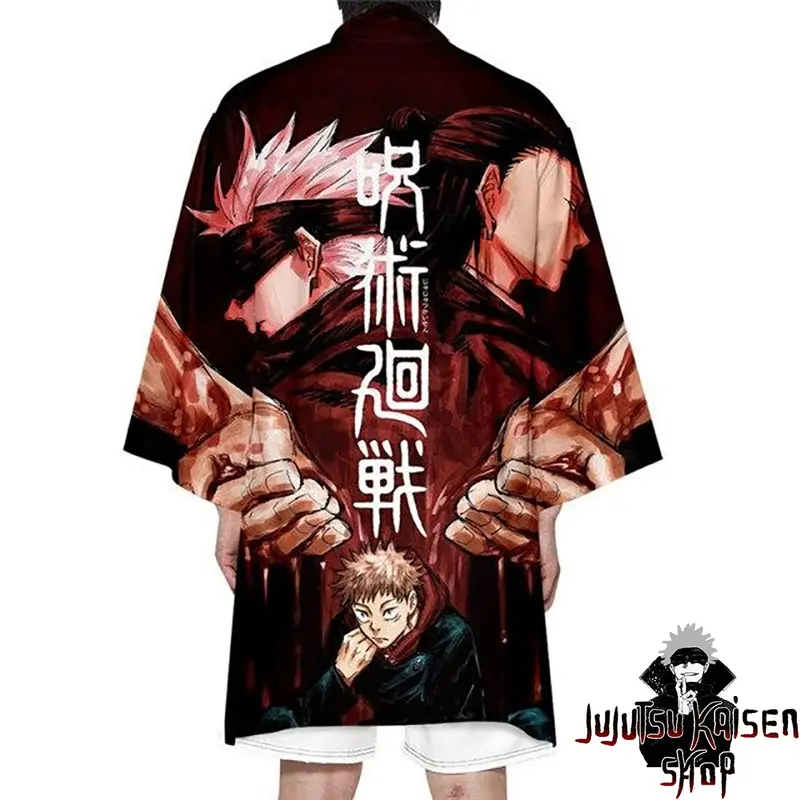 Kimono Jujutsu Kaisen Geto vs Gojo