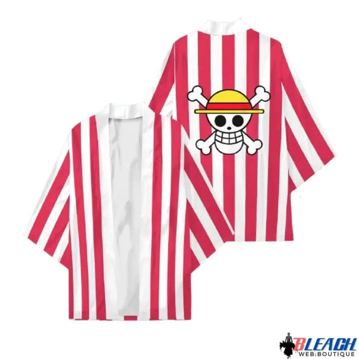 Kimono One Piece, Jolly Roger Chapeau de paille