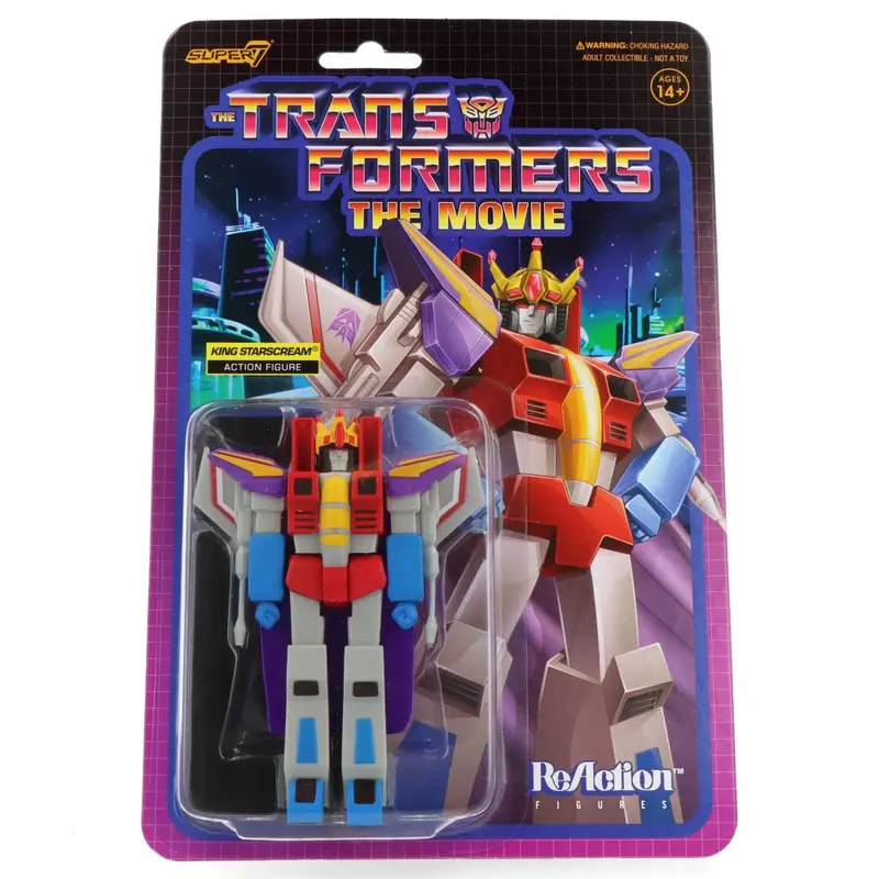 King Starscream - Transformers wave 4 - ReAction figure