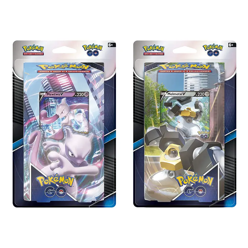 Kit d'Initiation - Melmetal V / Mewtwo V - JCC Pokémon GO