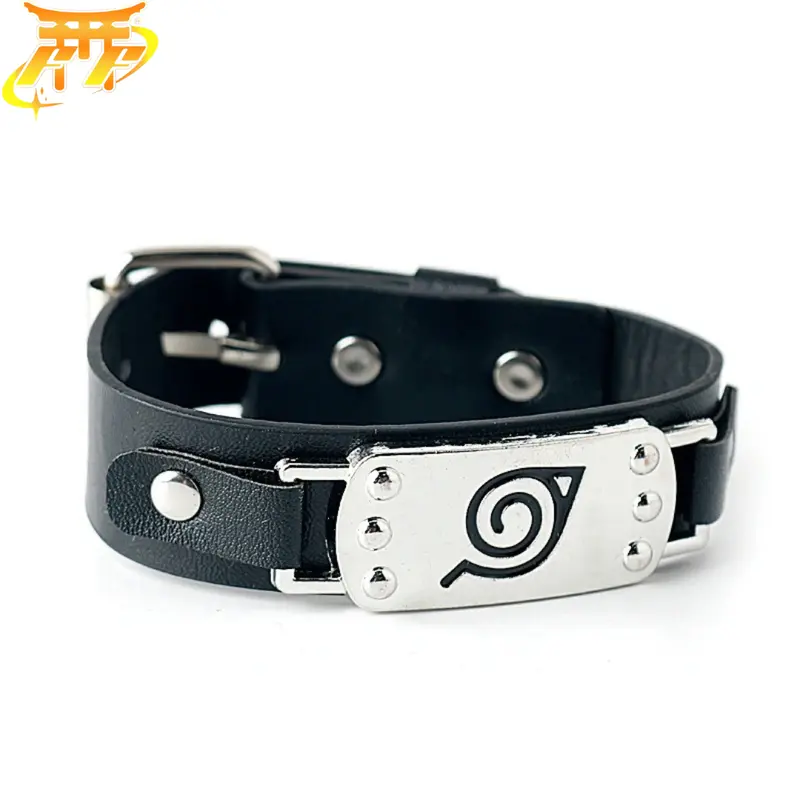 Konoha Symbol Bracelet - Naruto Shippuden