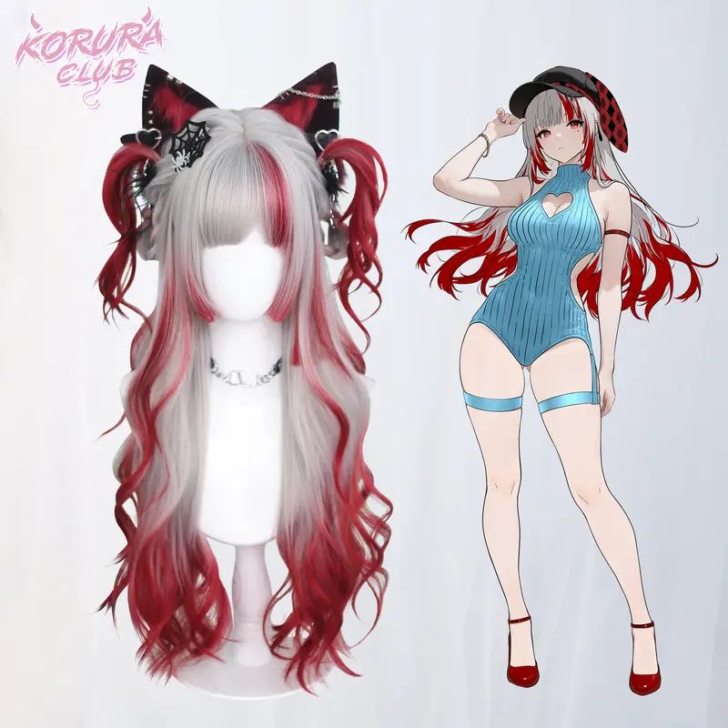Korura Original Wig #008 – AkaiYoru Hime