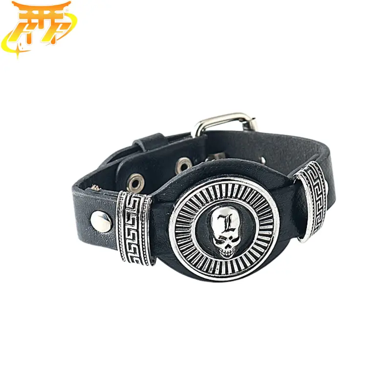 L Bracelet "Silver Skull" – Death Note