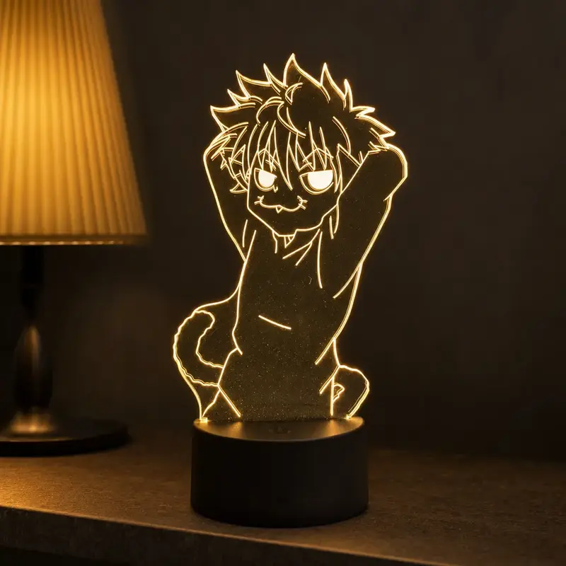 Lampe LED 3D Kirua (Killua)
