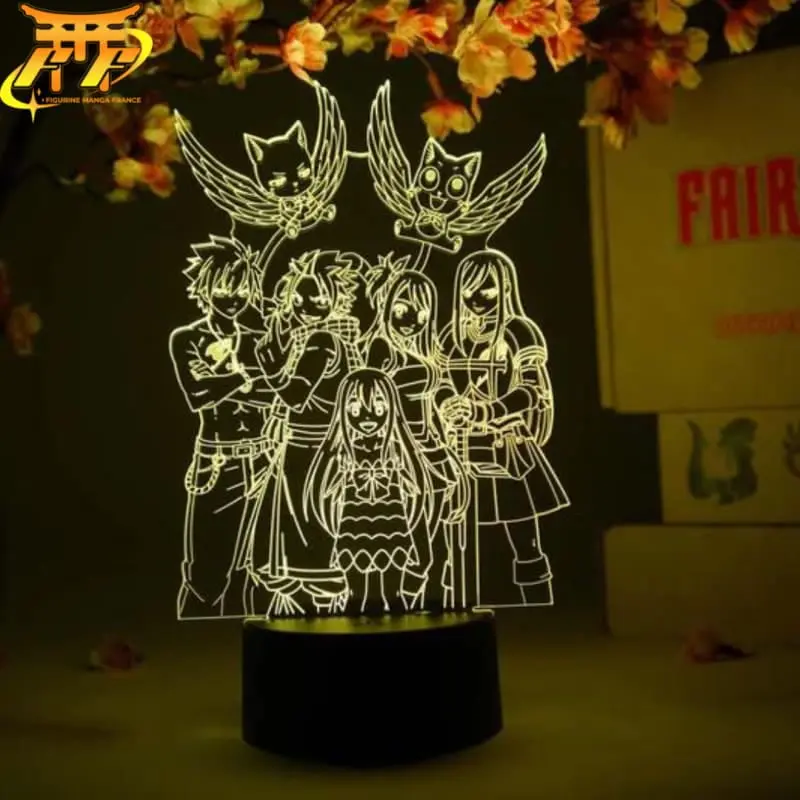 Lampe LED Equipe Natsu - Fairy Tail