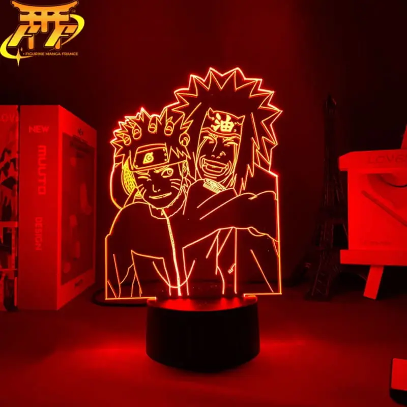 Lampe LED Jiraya et Naruto - Naruto Shippuden