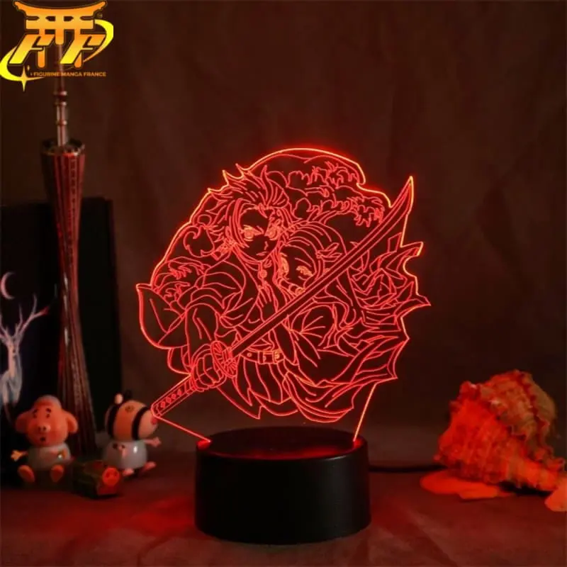 Lampe LED Nezuko et Tanjiro - Demon Slayer