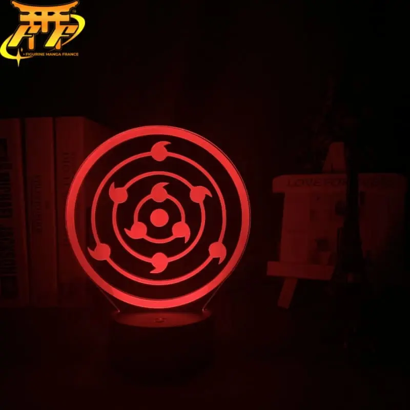 Lampe LED Sharingan Rinnengan - Naruto Shippuden