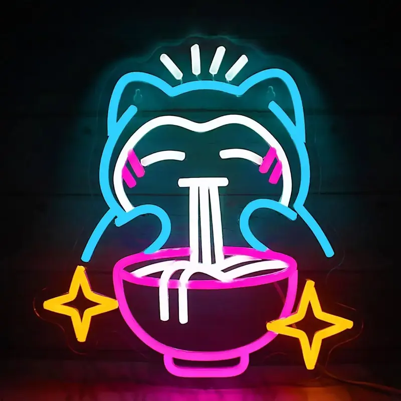 Lampe Néon Pokémon Ronflex Ramen