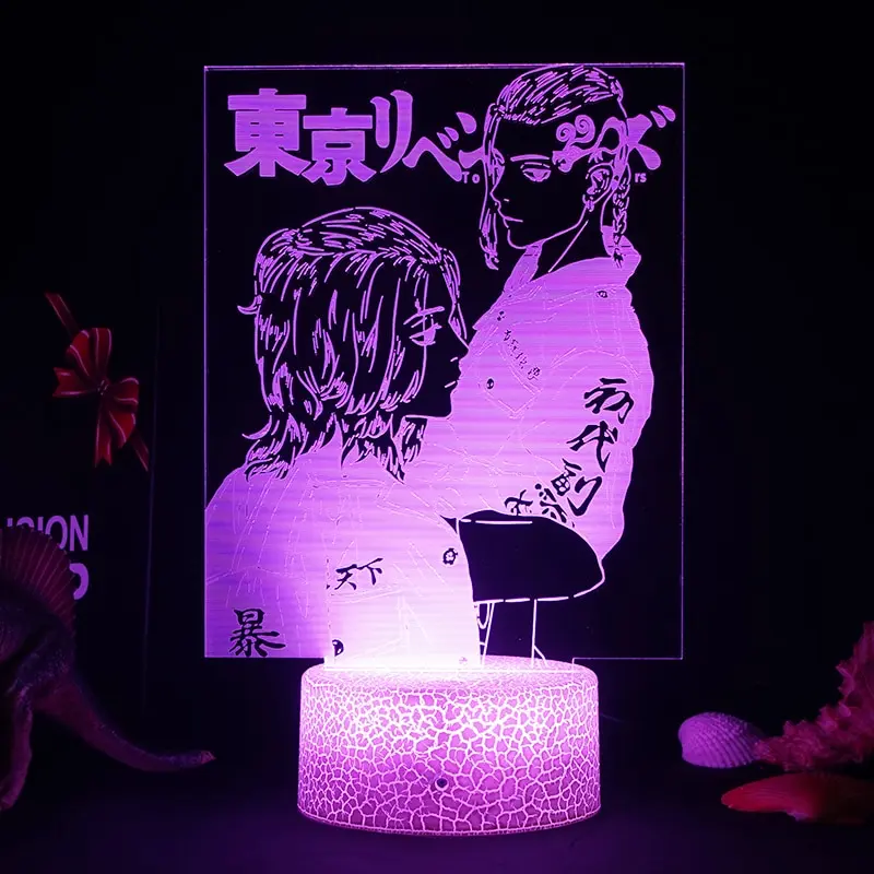 Lampe Tokyo Revengers Mikey et Draken