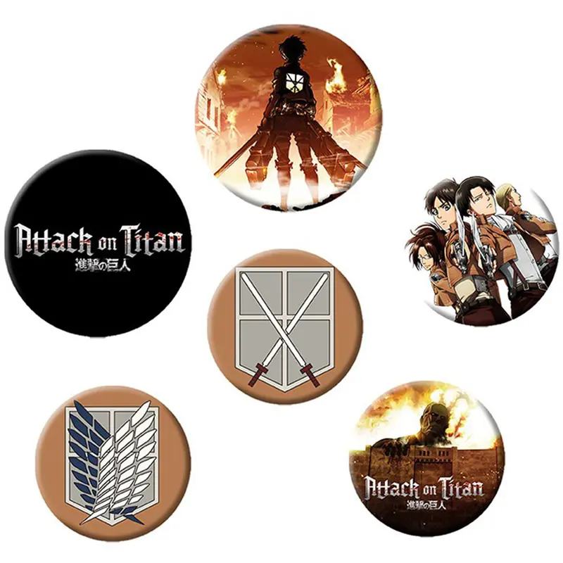L'Attaque Des Titans - Badges - Shingeki No Kyojin