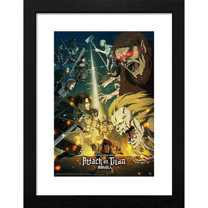 L'Attaque Des Titans - Tableau - Bataillon d'Exploration vs Titans