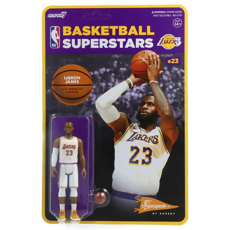 LeBron James Alternate Jersey (Lakers) - ReAction figure