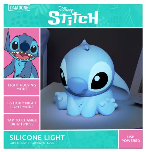 LILO & STITCH - Stitch - Lampe en Silicone Rechargeable 15cm