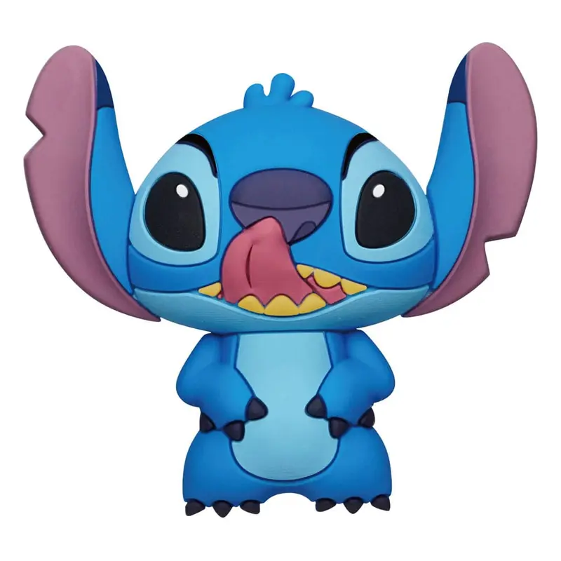 LILO & STITCH - Stitch langue - Aimant à collectionner en mousse 3D