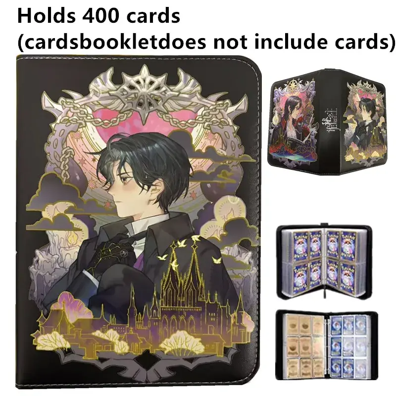Lord of Mysteries Anime Card Album Book – Klein Moretti Gothic Illustration (400 Cards)