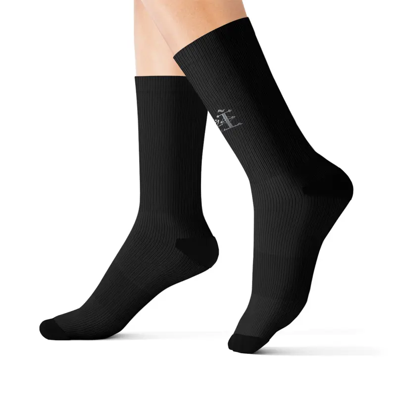 Lord of Mysteries Black Logo Socks