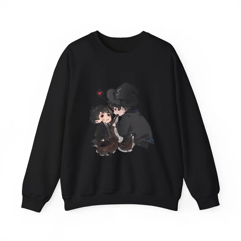 Lord of Mysteries Chibi Duo Black Sweatshirt