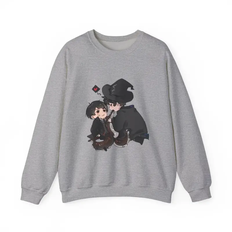 Lord of Mysteries Chibi Duo Gray Sweatshirt