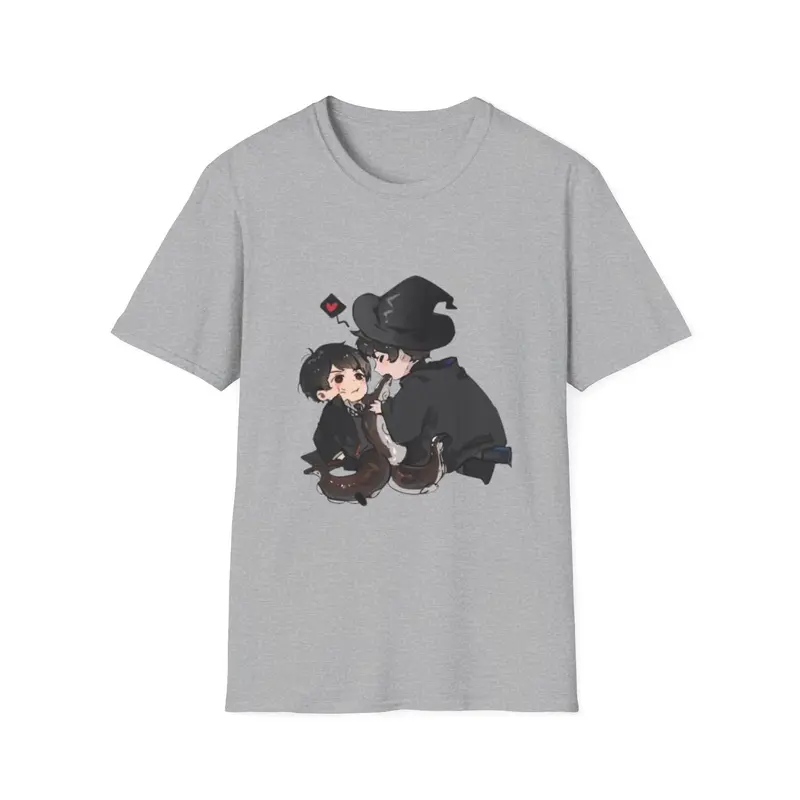 Lord of Mysteries Chibi Duo Gray T-Shirt