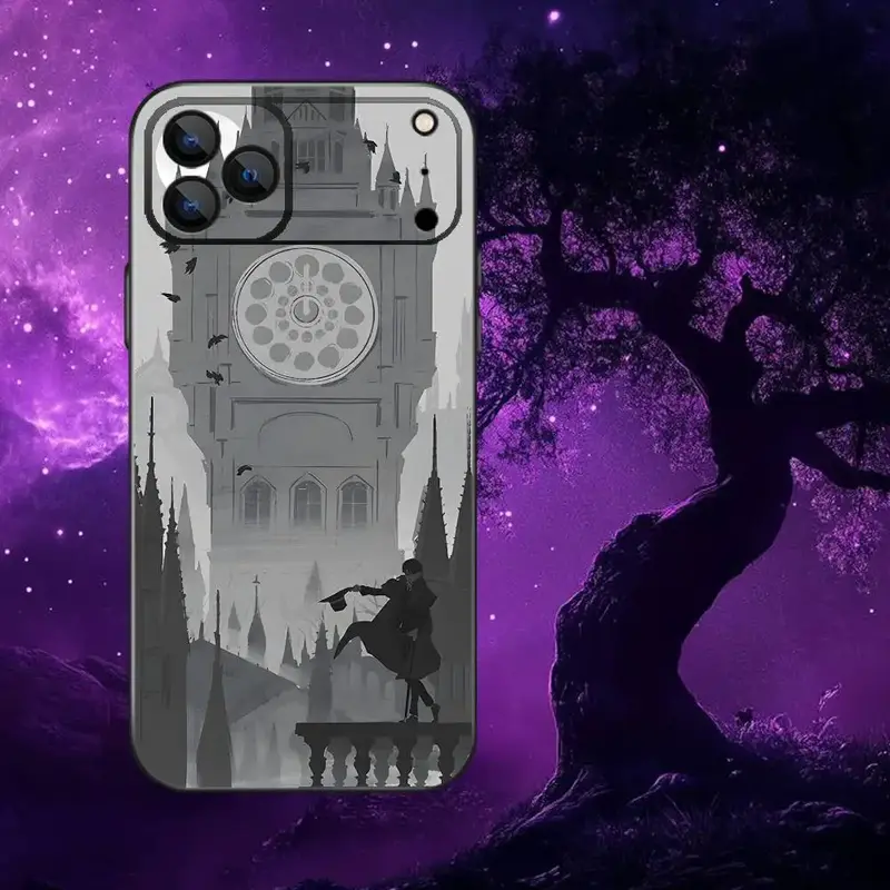 Lord of Mysteries Clock Tower Shadow iPhone Case