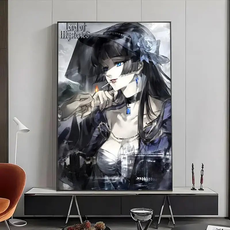 Lord of Mysteries Daly Simone Spirit Medium Gothic Wall Art Poster