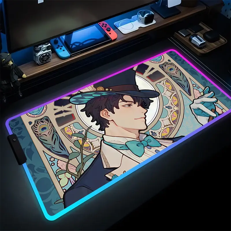Lord of Mysteries Elegant Trickster RGB Gaming Mouse Pad