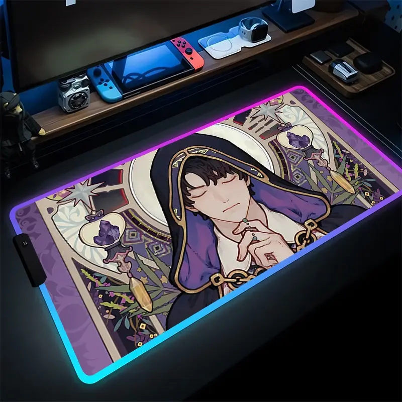 Lord of Mysteries Enigmatic Scholar RGB Gaming Mouse Pad