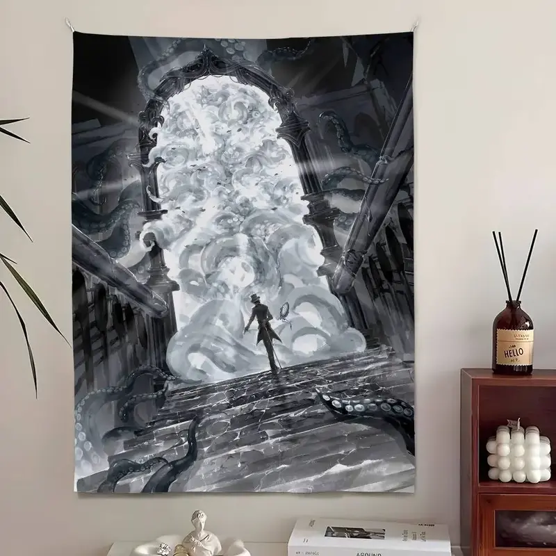Lord of Mysteries Klein Moretti Beyond the Door Gateway Tapestry