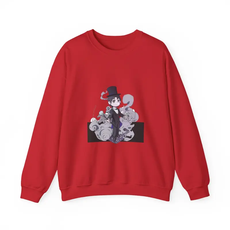 Lord of Mysteries Klein Moretti Chibi Magician Red Sweatshirt