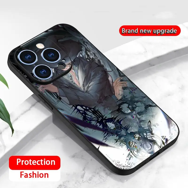 Lord of Mysteries Klein Moretti Dark Portrait iPhone Case