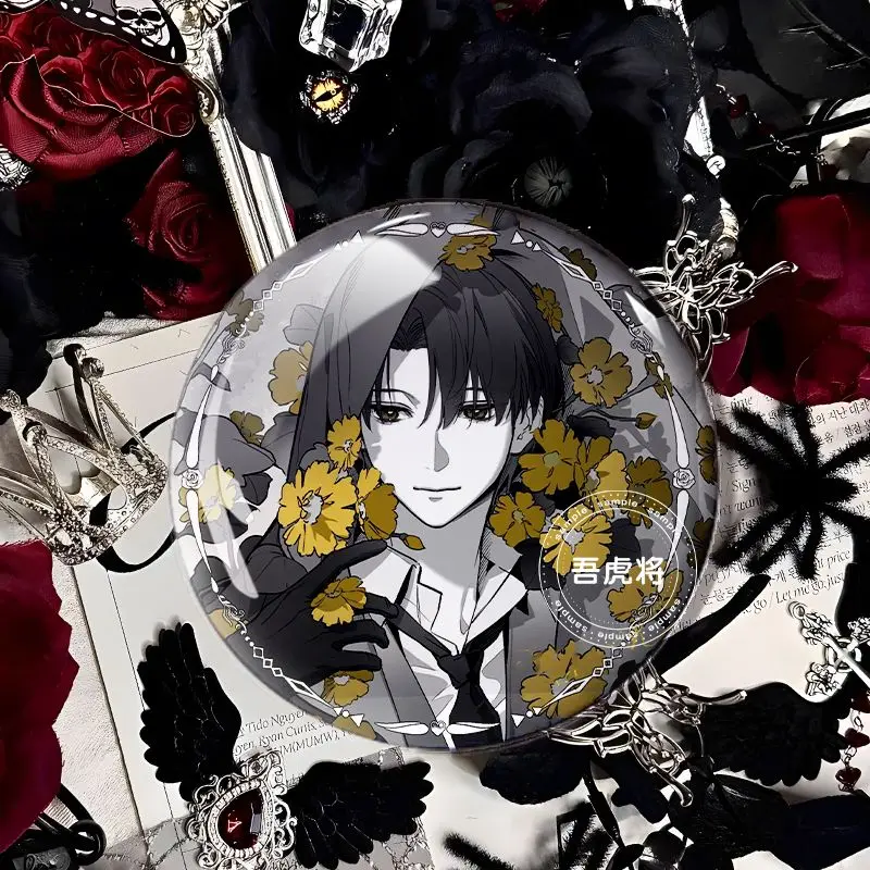 Lord of Mysteries Klein Moretti Floral Button Pin