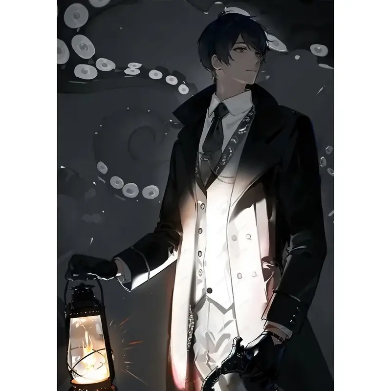 Lord of Mysteries Klein Moretti Illuminated Poster