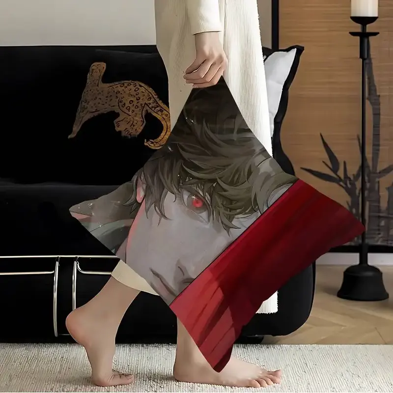 Lord of Mysteries Red Eyes Dark Fantasy Cushion