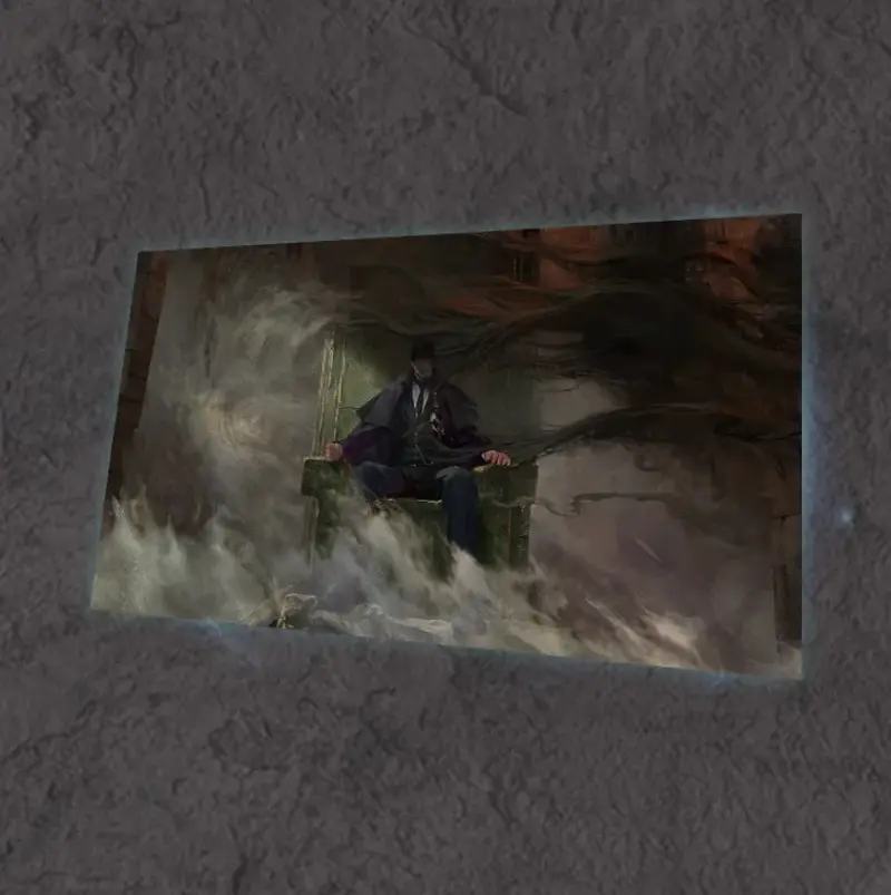 Lord of the Mysteries Fantasy Art Bookmark 150×77 mm