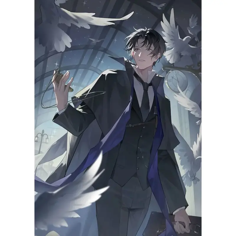 Lord of the Mysteries – Klein Moretti Celestial Doves Poster