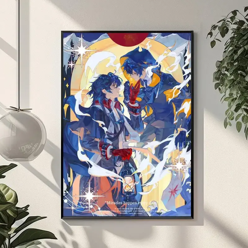 Lord of the Mysteries Klein Moretti & Leonard Mitchell Poster Wall Art