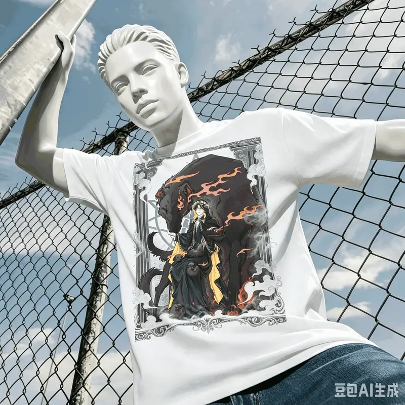 Lord of the Mysteries Klein Moretti The Fool White T-Shirt