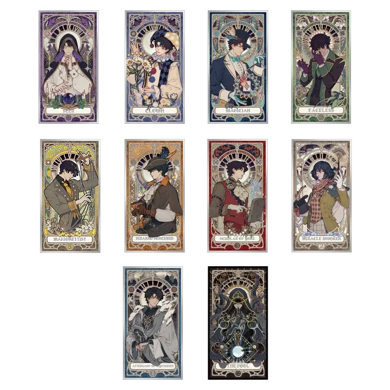 Lord of the Mysteries Tarot Card Set (10-Piece Collection)