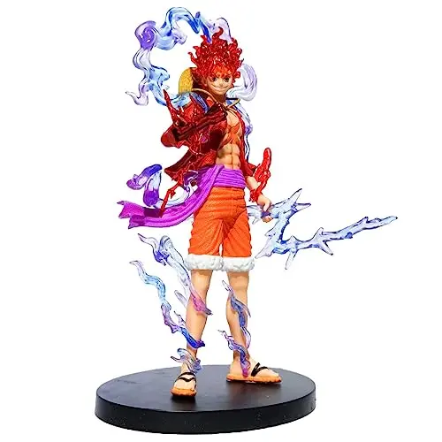 Luffy Fan Art Action Gear 5 Figure