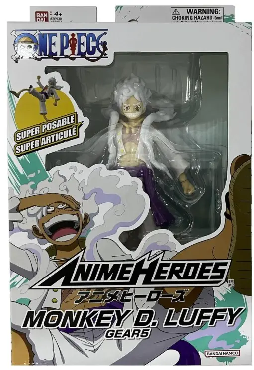 Luffy Gear 5 – Figurine Anime Heroes 17cm