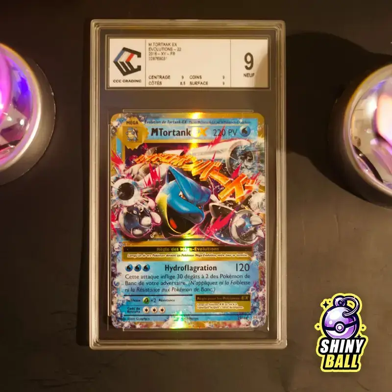 M Tortank EX 22/108 - XY Évolutions - CCC GRADING 9 (MINT) (FR)