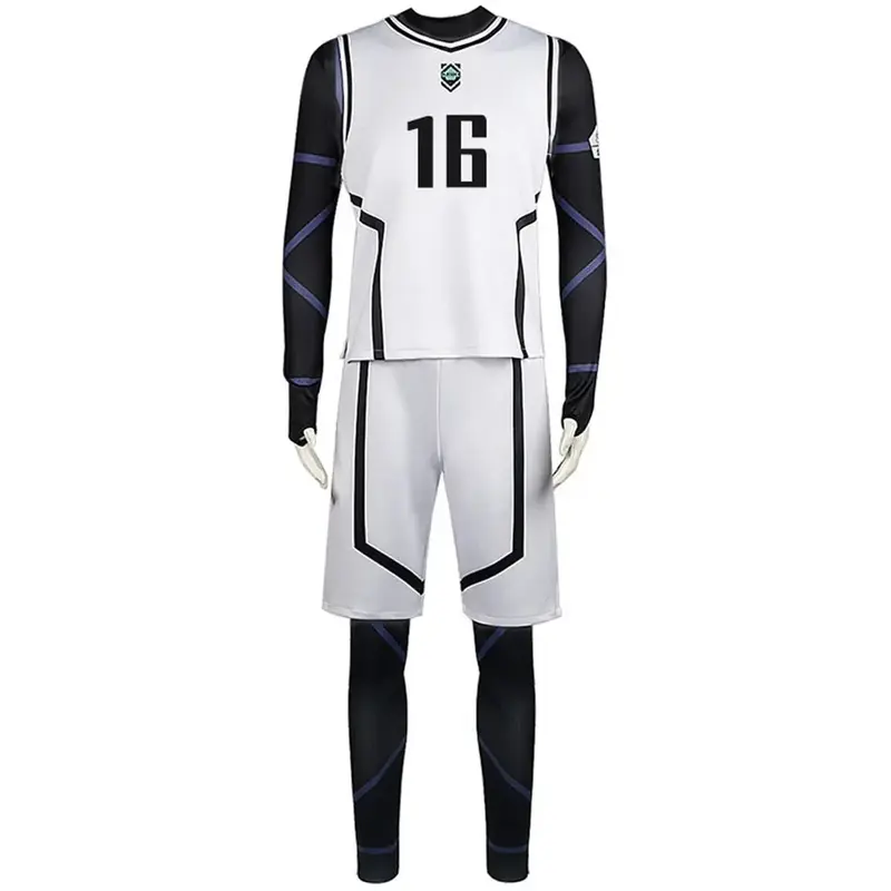 Maillot Blanc Blue Lock Bachira Meguru