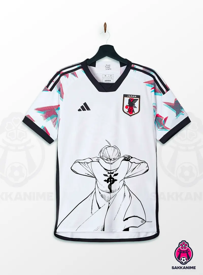 MAILLOT JAPON 2022/23 - EXTERIEUR EDITION EDWARD ELRIC