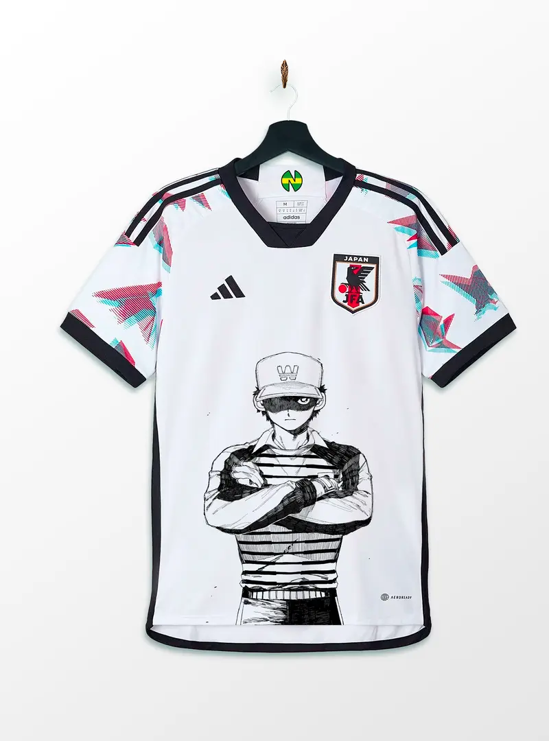 MAILLOT JAPON 2022/23 - EXTERIEUR EDITION THOMAS PRICE (GENZÔ WAKABAYASHI)