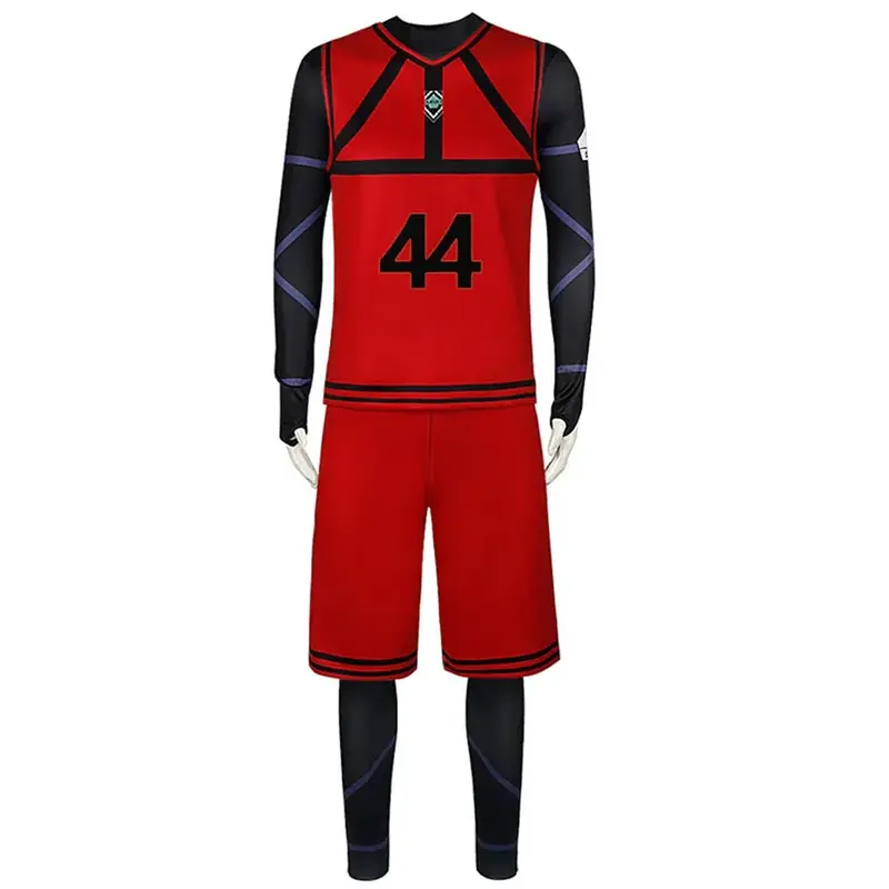 Maillot Rouge Blue Lock Hyoma Chigiri