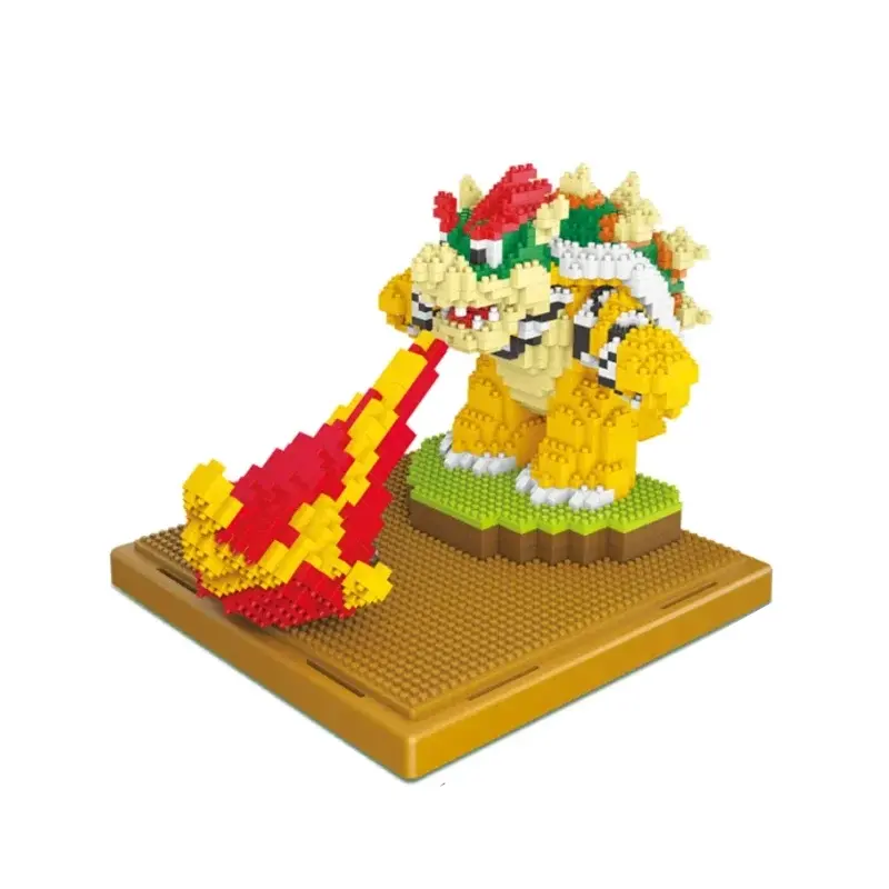 Mario Byggklossar Bowser