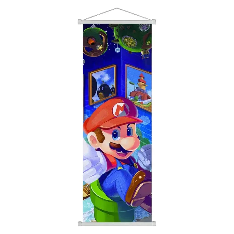 Mario Galaxy Theme Poster