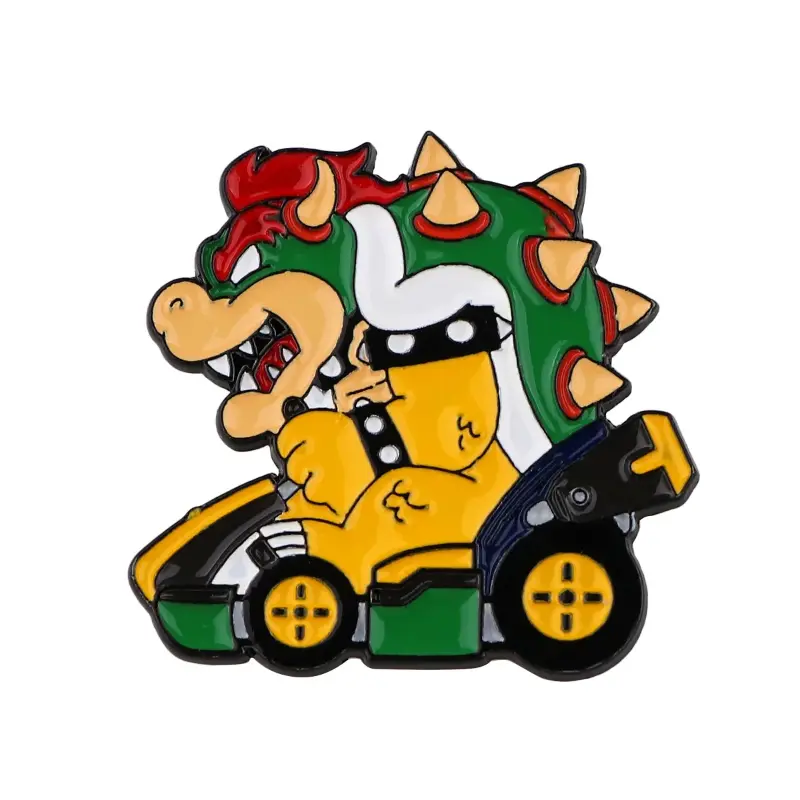 Mario Kart Pin Bowser