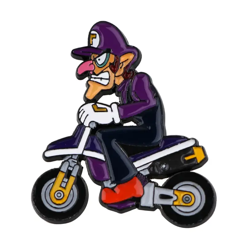 Mario Kart Pin Waluigi